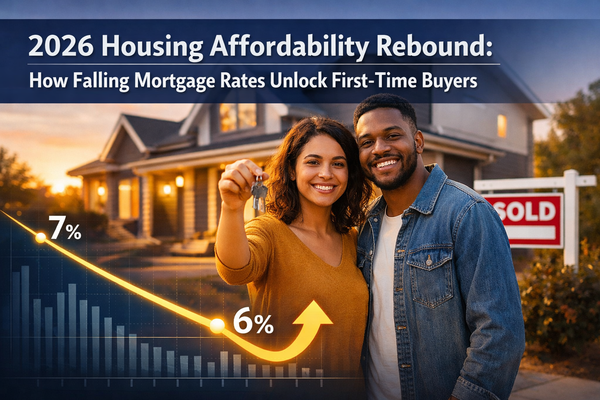 Housing Affordability Rebound: How Falling Mortgage Rates Unlock First-Time Buyers